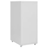 Mobile File Cabinet Grey 28x41x69 cm Metal 335917