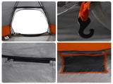 Instant Tent with Rainfly 4-Person Quick-Release 185T Polyester 42008398