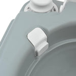 Camping Toilet Grey 41.5 x 36.5 x 42 cm Plastic 42001429