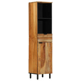 Bathroom Cabinet Set 5 pcs Natural 38 x 33 x 160 cm 3310015
