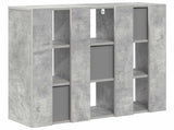 Sideboard with Drawer Concrete Grey 73.5 x 24 x 69.5 cm 8000479
