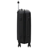 Suitcase with Lock 3 pcs Black 50 x 31 x 78 cm ABS Plastic 42006229