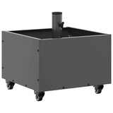 Parasol Base with Planter Anthracite 45 x 45 x 45 cm Steel 42010368