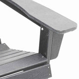 Adirondack Chair Light Grey 82 x 74 x 92 cm HDPE 42006632