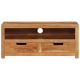 TV Cabinet 88x35x40 cm Solid Wood Acacia 338433