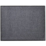 PVC Door Mats 2 pcs Grey 90x60 cm 278748