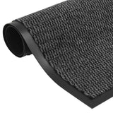 Dust Control Mats 2 pcs Rectangular Tufted 80x120 cm Anthracite 3051609