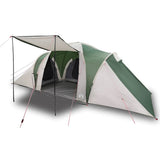 Family Tent Dome 6-Person Green Waterproof 4009386