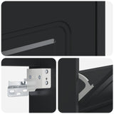 Wall-Mounted Shoe Cabinet UTRECHT 71 x 17 x 43 cm Black 897726