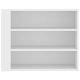 Wall Cabinet White 75x35x60 cm Engineered Wood 848416