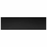 Stair Treads 4 pcs 100 x 25 x 2 cm Black Solid Beech Wood 3446247