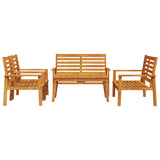 5 Piece Garden Lounge Set Solid Wood Acacia 3211800