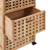 Bathroom Cabinet 41x41x91 cm Solid Walnut Wood 247601