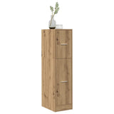 Apothecary Cabinet Artisian Oak 30x41x118 cm Engineered Wood 855168