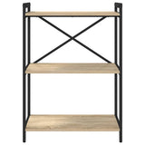 Bookshelf Sonoma Oak 60 x 30 x 85 cm Engineered Wood 868396
