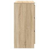 Sideboard Sonoma Oak 80x35x76 cm Engineered Wood 861735