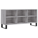 TV Cabinet Grey Sonoma 103.5x30x50 cm Engineered Wood 827002