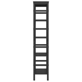 Bookshelf Black Oak 60 x 29.5 x 149 cm Engineered Wood 883928