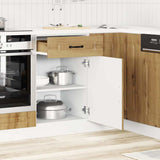 Kitchen Base Cabinet Kalmar Artisan Oak Engineered Wood 853486