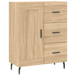 Highboard Sonoma Oak 69.5x34x180 cm Engineered Wood 3198676