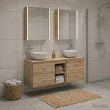 Bathroom Furniture Set 5 pcs Sonoma Oak 3406729