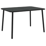 Garden Dining Set Anthracite Steel 3187991