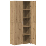 Highboard 2 pcs Artisan Oak 80 x 42 x 185 cm 3365595