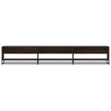 TV Cabinet Brown Oak 270x40x46 cm Engineered Wood 3300814