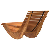 Rocking Sun Loungers 2 pcs Brown 154 x 60 x 74 cm 4103881