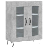 Highboard Concrete Grey 69.5x34x180 cm Engineered Wood 3198309