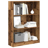 Bookcase Old Wood 80x24x109 cm Engineered Wood 857842