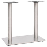 Bistro Table Leg Silver 70x40x72 cm Stainless Steel 325441