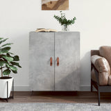 Sideboard Concrete Grey 69.5x34x90 cm Engineered Wood 827696