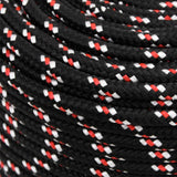 Boat Rope Black 8 mm 250 m Polypropylene 152345