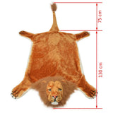80172 Lion Carpet Plush 205 cm Brown