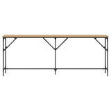 Console Table Artisan oak 200 x 29 x 75 cm 871341