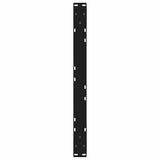 Coffee Table Legs 2 pcs Black 70x cm Steel 4012712