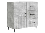 Sideboard Concrete Grey 66 x 34.5 x 89.5 cm Engineered Wood 894858