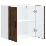 Kitchen Wall Cabinet Porto Smoked Oak Engineered Wood 854062
