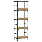 Bookshelf Artisan Oak 50x33x153 cm Engineered Wood 857469