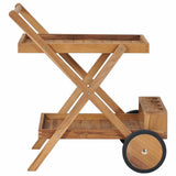 49425 Tea Trolley Solid Teak Wood