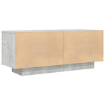 TV Cabinet Concrete Grey 100x35x40 cm Engineered Wood 804440