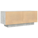 TV Cabinet Concrete Grey 100x35x40 cm Engineered Wood 804440