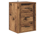 Sideboard with Drawer Old Wood 40 x 33 x 70 cm Engineered wood 881000