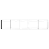 Raised Garden Bed Anthracite 400 x 80 x 55 cm cold-rolled steel 8006433