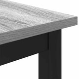 Table Grey Sonoma 100 x 50 x 76.5 cm Engineered Wood and Steel 873747