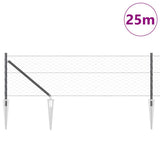 Welded Wire Fence with Spikes 25 x 0.6 m 3353230