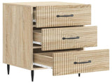 Bedside Cabinet Sonoma Oak 43 x 41 x 66.5 cm Engineered Wood 894787