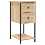 ZNTS Bedside Cabinets 2 pcs Sonoma Oak 32x42x70 cm Engineered Wood 826096