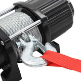 Electric Winch 12 V 4500 lbs 2040 kg with Remote Control 210447